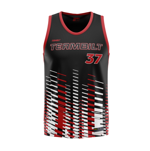 Custom designed basketball jersey