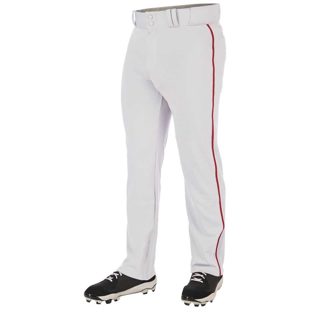 Custom white baseball pants from TeamBilt