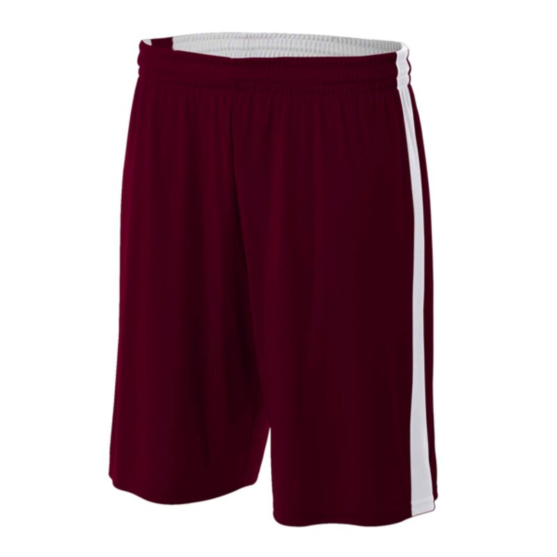 8" Youth Reversible Moisture Management Shorts Thumbnail